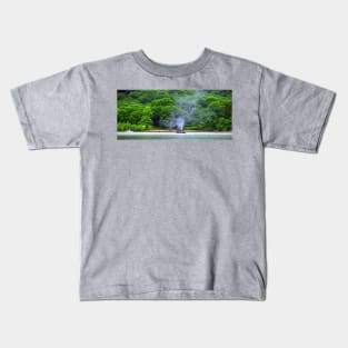 Steamboat on Loch Earn Kids T-Shirt